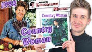 Country Woman Magazine January/February 1998 ~ Vintage Magazine Flip Through with Me!