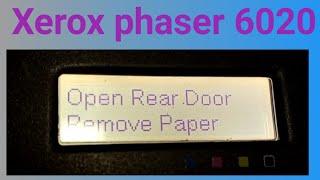 How to Remove Error Paper jam in Xerox phaser 6020 Printer | Daily New Solutions |