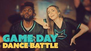 SUPER BOWL DANCE BATTLE! (Kaycee Rice, Glitch, Amymarie)