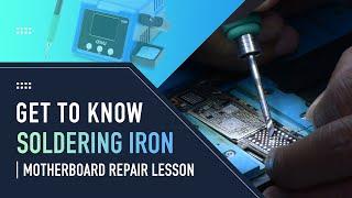 How to Use a Soldering Iron - Motherboard Repair Tips