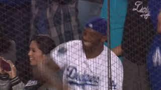 Mamba Day: Kobe Bryant first pitch, watches Dodgers in 2018 World Series