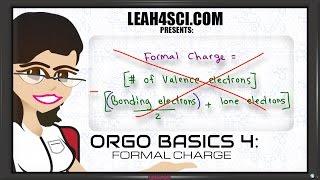 Formal Charge Shortcut Organic Chemistry Basics Vid 4