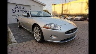 *SOLD* The 2007 Jaguar XK Convertible is gorgeous, and a true gentleman's sports car *SOLD*