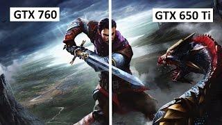 Risen 3: GTX 760 vs GTX 650 Ti - FPS Comparison
