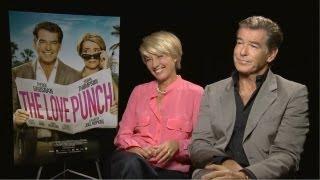 Emma Thompson & Pierce Brosnan - The Love Punch Interview at TIFF 2013 HD