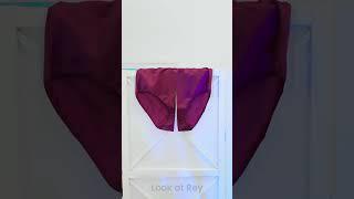 PANTY TOP DIY 🩲 Cute & Creative Fashion Hack! #shorts