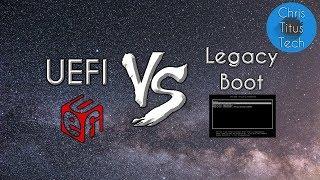 UEFI vs Legacy BIOS Boot | GPT vs MBR (DOS) | Explained