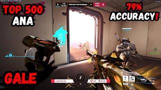 79% ACCURACY! GALE - GM 3 ANA GAMEPLAY- OVERWATCH 2 SEASON 13 RANKED