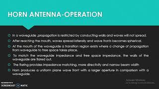 RHOMBIC ANTENNA,HORN ANTENNA