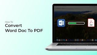 How To Convert Word Doc To PDF on Mac?