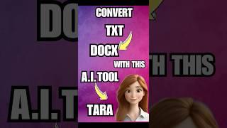 I Converted 10 TXT Files to DOCX in 1 Minute with This AI Tool!