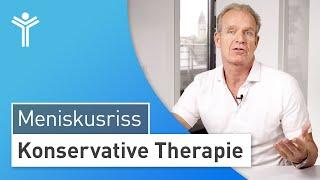 Meniskusriss ohne OP behandeln: Konservative Therapie