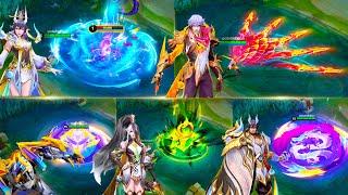 6 UPCOMING SKINS IN ULTRA HD! GUSION NEW SKIN | DRAGON SKIN SQUAD | HELCURT EPIC SKIN & NATAN MSC