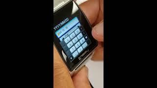 LINSAY Smart Watch EX-5L Executive Watch* Easy Guide to Time and Date set up