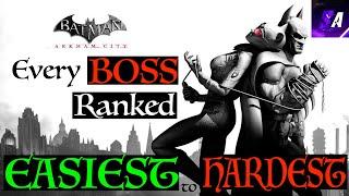 All Batman Arkham City Bosses Ranked Easiest to Hardest