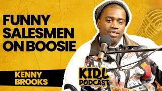 Kenny Brooks on Lil Boosie Trying to Charge Him to Make a Skit, Funny Salesman | Kid L Podcast #337