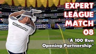 VR Cricket Guy | Expert League Match 08 | A 100 Run Partnership Between Cook and Gooch then collapse