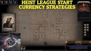 Path of Exile - Heist League Start Currency Strategies - Fund a Headhunter