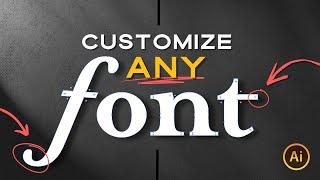 3 Ways to Customize Fonts for UNIQUE Logos