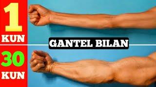 TOP 7 BICEPS mashqlari GANTEL bilan | bilak chiqarish usullari uy sharoitida