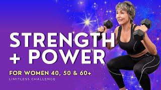 Leg Day Strength Workout for Women Over 40 - Dumbbells Only