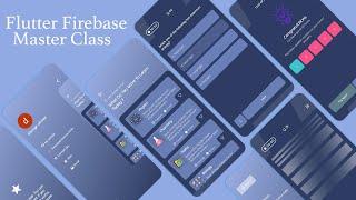 Flutter Firebase Master Class Tutorial Complete App |  Backend Data Storage