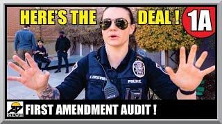 COPS CALLED !! KAREN DEMANDS ANSWERS !! Dallas Texas - First Amendment Audit - Amagansett Press