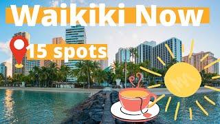 15 Breakfast Spots in Waikiki | WAIKIKI NOW | Narrated Walk | OAHU