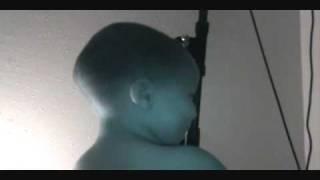CHEZZY BOY SON IN THE STUDIO 2 YEARS OLD