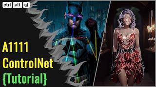 ControlNet in Stable Diffusion Automatic 1111 (Tutorial)
