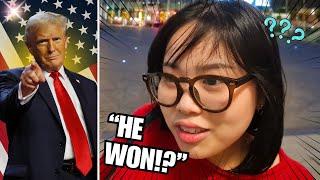 Japanese React to the Election of PRESIDENT TRUMP