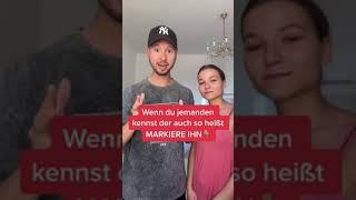 Welchen Namen sollen wir unserem Kind geben? #shorts #tiktok #jonathanschoeck #couple