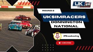 UkSimracers MX5 Season Autumn Season  2024,  Round 2 Live @ Donington National