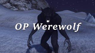 OP Werewolf Build Shreds Bosses - Skyrim - Legendary - Growl