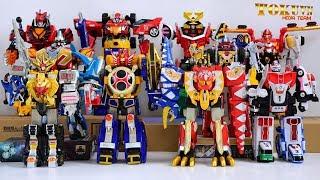 All Super Sentai NewGen Main DX Gattai Robo 2001 - 2010! スーパー戦隊ロボ! 2001 - 2010!