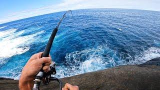 Cliff and Beach fishing with my nephew