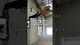 Menerima jasa bongkar bangunan, pabrik, gudang, rumah, hub 0816673454