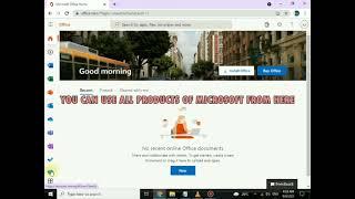 How To use Microsoft Office online