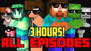 Monster School : All Episodes ! ( Season 1-7  ) - full Minecraft Animation