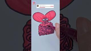 Queen of Hearts Toca Boca Drawing #paperdiy #descendants4