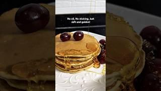 How to make Pancakes with No-Oil in a Dry Pan – Soft, Golden & Perfect!  | Easy Homemade Recipe