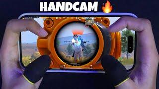 iPhone 14 Pro ️ 120 FPS HANDCAM | 4 Finger + Gyroscope  PUBG Mobile