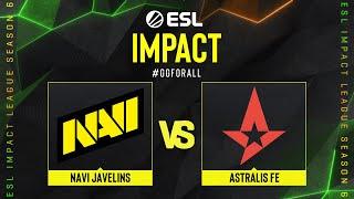 NAVI Javelins проти Astralis fe | ESL Impact League S6 - EU