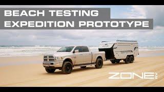 EXPEDITION HYBRID CARAVAN TESTED BY ZONE RV FOUNDER DAVE BIGGAR.