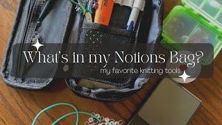 What's In My Notions Bag? My Favorite Knitting Tools - Knitting Podcast - BIRCH AND LILY