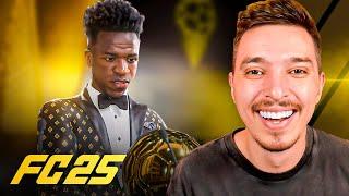 PREIAU CARIERA LUI VINICIUS JR PANA CASTIGA BALONUL DE AUR IN EA FC 25 !!!