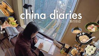 Life in China | rest + reset, social media detox, my resolutions, 24 hours in Japan & local food!