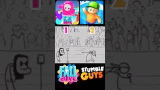 Fall Guys vs Stumble Guys #shorts #fallguys #stumbleguys #fyp #viral