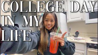 productive college day in my life vlog at UNR | studying, class, and food!