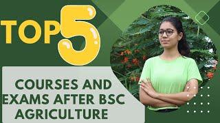 Top 5 Courses and Exams after B.Sc. Agriculture |Go Agro #agricos #shorts #bscagriculture